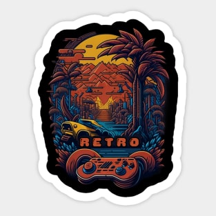 Pixel Perfection - Embrace the Retro Gaming Revival Sticker